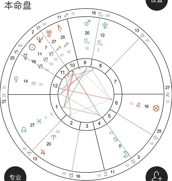 名人星盘篇之王思聪