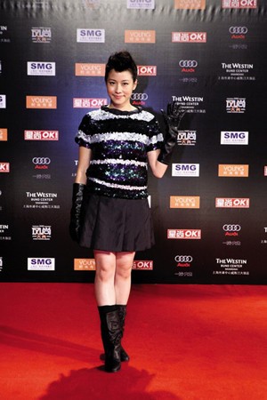 “2008风尚大典”红毯明星衣着点评