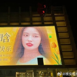 徐若晗的粉丝在这次生日应援上做了哪些大规模的应援活动？