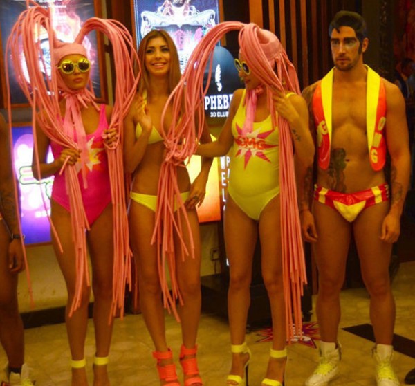 盘点娱乐圈模特们的派对私照[高清大图]