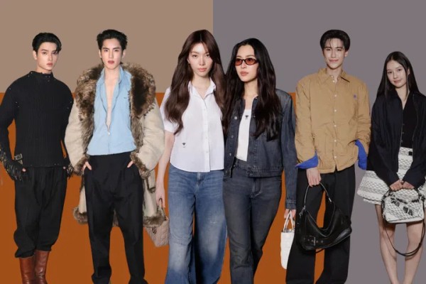 Orm Kornnaphat Lingling Kwong Thai Celebs Fashion Week