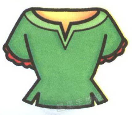 衣服（上衣）简笔画
