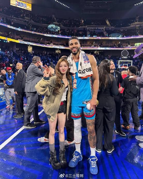 宋雨琦此前还和哪些NBA球星有过合影或互动?