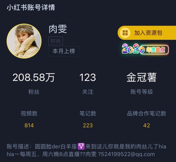 图片来源于“克劳锐指数”小程序