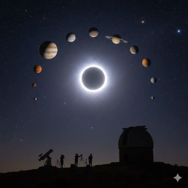 Which Planets align tonight?