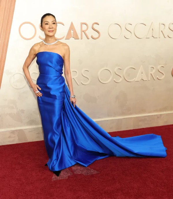 HOLLYWOOD, CALIFORNIA - MARCH 02: Michelle Yeoh attends the 97th Annual Oscars at Dolby Theatre on March 02, 2025 in Hollywood, California. (Photo by Kevin Mazur/Kevin Mazur/Getty Images)