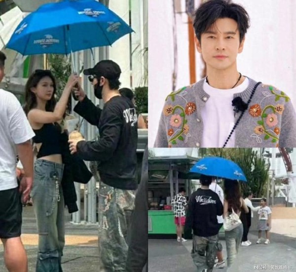 黄晓明新加坡密会妙龄女，审美十几年没变样