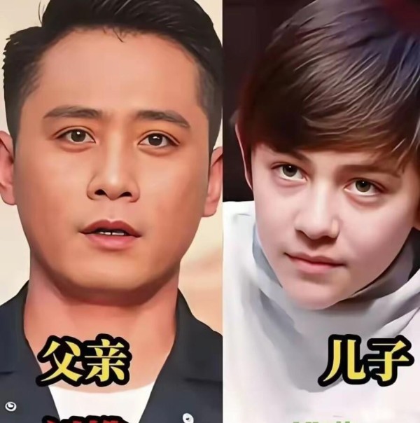 从成龙的儿女到陈小春的两个儿子，再到陈晓家9岁的星星，一张张“父子共用脸”在娱乐圈频频刷屏