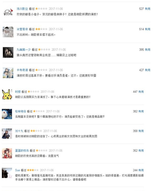 胡歌被网友狠批演技不好, 猎场中胡歌吻戏的细节就能说明一切