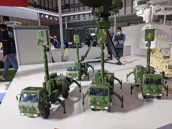 124E被动式防空雷达系统也可探测隐身目标。