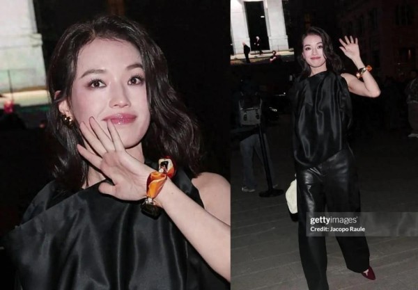 米兰时装周生图流出：舒淇松弛感封神，杨幂撞衫爱豆谁更尴尬？