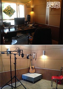 庞麦郎录制“滑板鞋”的地方