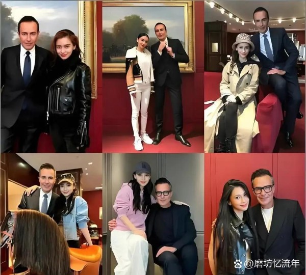 杨颖和爱马仕“大佬”的亲密照疯...@磨坊忆流年的动态