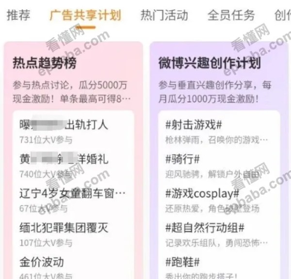 怎么用微博赚钱？微博兴趣创作计划赚钱教程<a target=