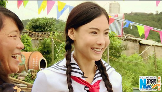 张柏芝录真人秀 再现《喜剧之王》经典造型