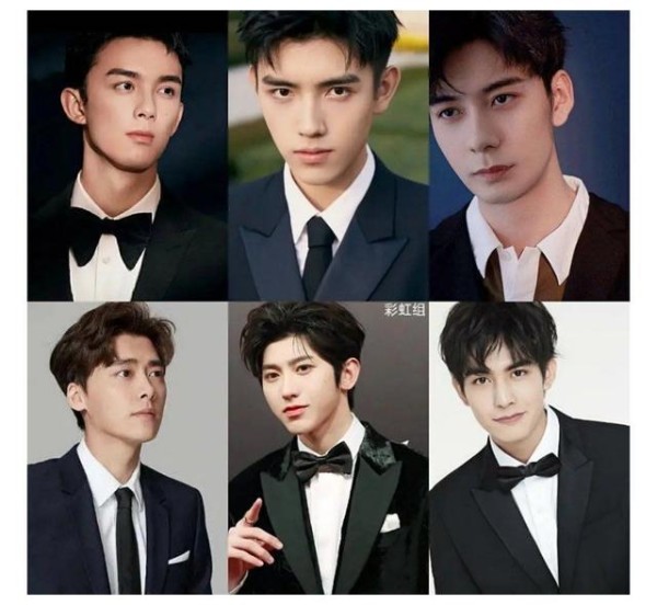 36个男星颜值梯队：蔡徐坤第二，鹿晗第三，王一博第四，谁第一