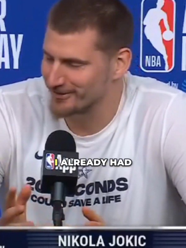 约基奇全明星受访称宁选赛马夺冠不拿MVP