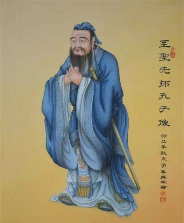 孔子的画像为何露着2颗牙齿？古人：历代圣贤都想这样，意义非凡