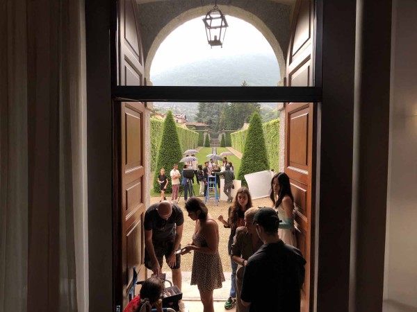 意大利科莫湖别墅摄影制作现场 - Courage Production