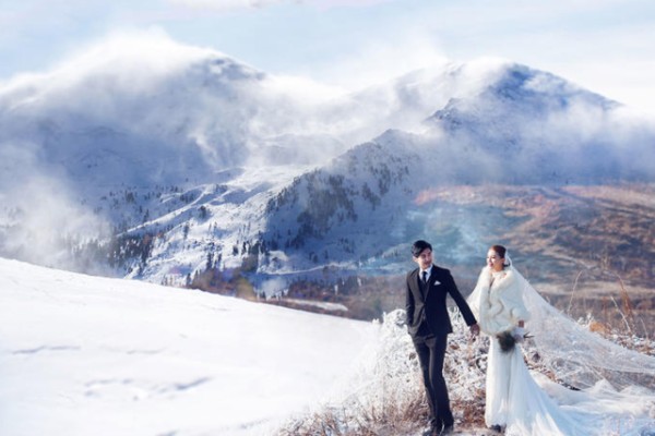 /冬天婚纱照