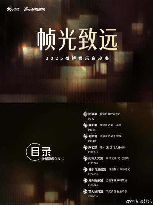 肖战领衔！2025微博娱乐白皮书揭示新流量密码：真实即王道