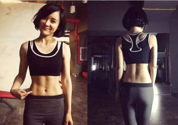 赵丽颖健身照刷屏，女明星扎堆健身真励志