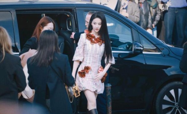 刘亦菲行走的玫瑰花