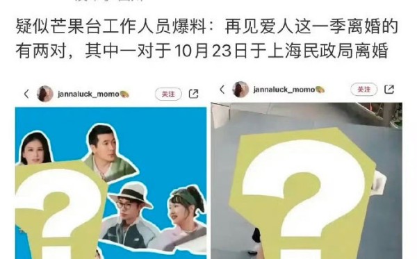 知情人爆料李行亮和麦琳离了,再见爱人4有两对已经离婚…