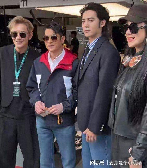 61岁郭富城现身F1,颜值引热议,老了但更有味道了