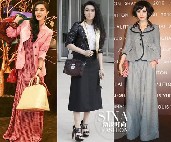 在各种路易威登活动上现身的范冰冰