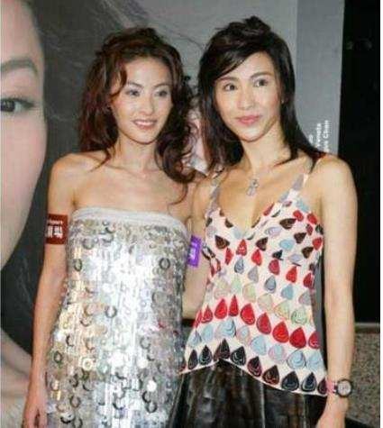 与刚出道的张柏芝合照, 曾经的“玉女掌门”简直完爆众多女明星!