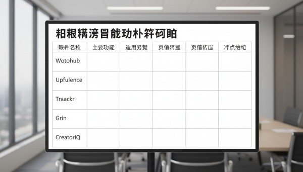 红人营销自动化工具：5款软件实现从筛选到结案的全流程管理