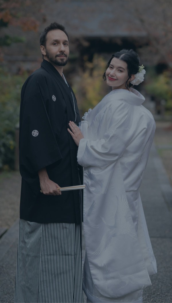 Traditional <br>Japanese Wedding Attire<br> (KIMONO)