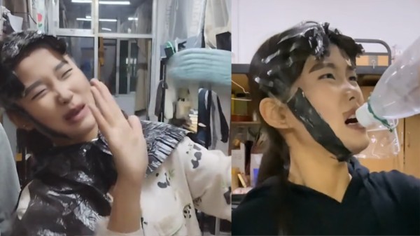 模仿金秀贤的小姐姐火爆出圈，一颦一笑全是精髓，网友：小作坊就是猛