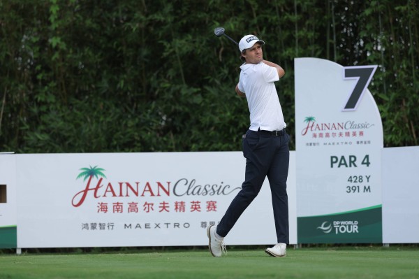 海南高尔夫精英赛首轮结束 美国球手冈伯格以64杆领先