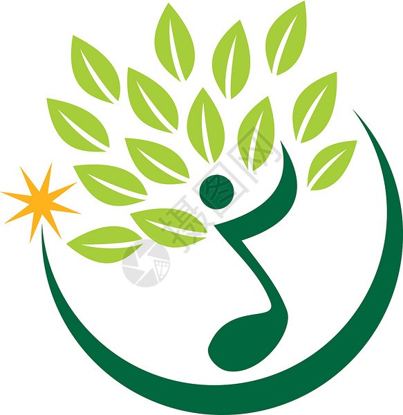 明星粉丝修图创意音乐树课程设计图片