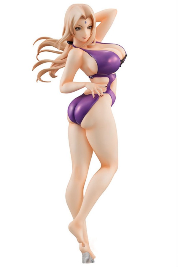 《火影忍者》纲手性感新手办推出 穿泳装展示傲人身材