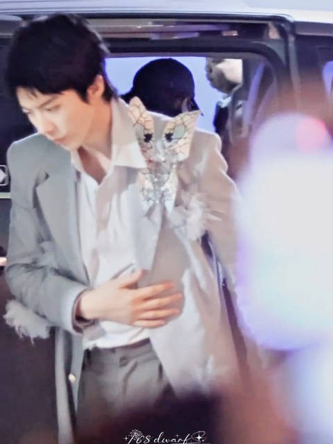 刘宇宁长沙录制推理节目,肩落蝴蝶引关注