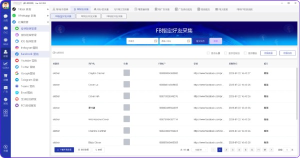 海外社交媒体-Facebook流量矩阵，确保海量账号安全，百账号矩阵式运营！