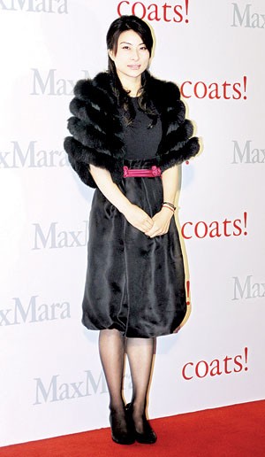 奥运明星时尚比拼 林丹情侣档郭晶晶秀皮草