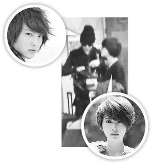 杨丞琳（右）与王子并肩而行，关系非比寻常。