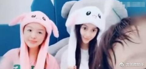 angelababy和网红一起开滤镜，对比就知道网红和明星的区别