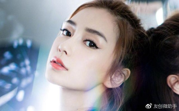 angelababy和网红一起开滤镜，对比就知道网红和明星的区别