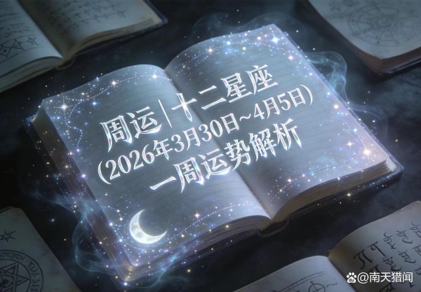 周运｜十二星座（2026 年 3 月 30 日～4 月 5 日）一周运势解析