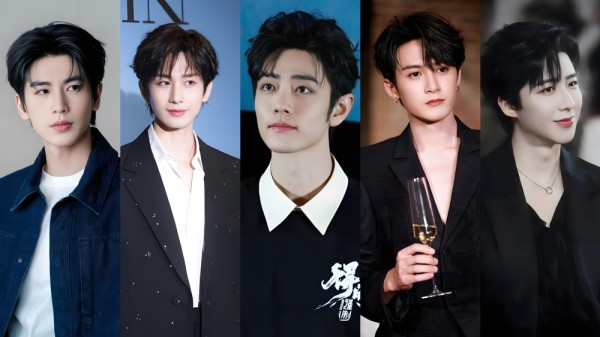 开年热度Top5流量男星，张凌赫/檀健次/王一博在线，刘宇宁/成毅/肖战前三