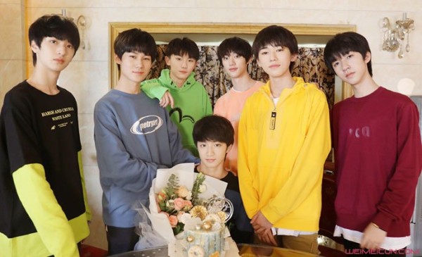 台风少年团7位成员