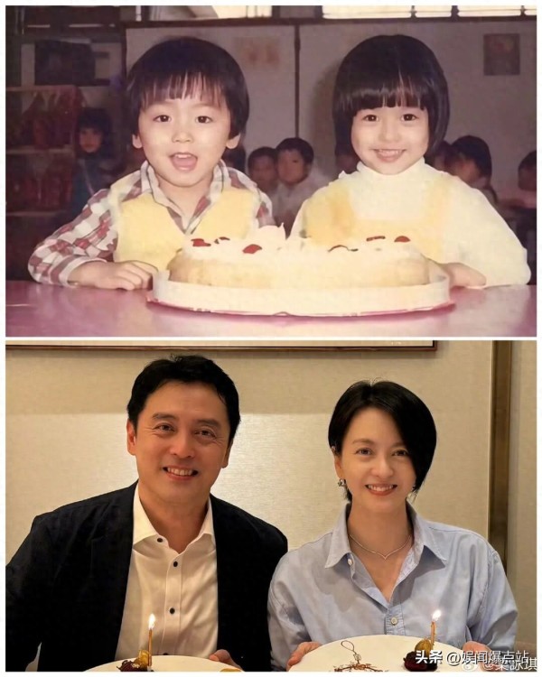 梁咏琪晒双胞胎弟弟合照庆50岁大寿，基因强大！网友 这颜值能出道