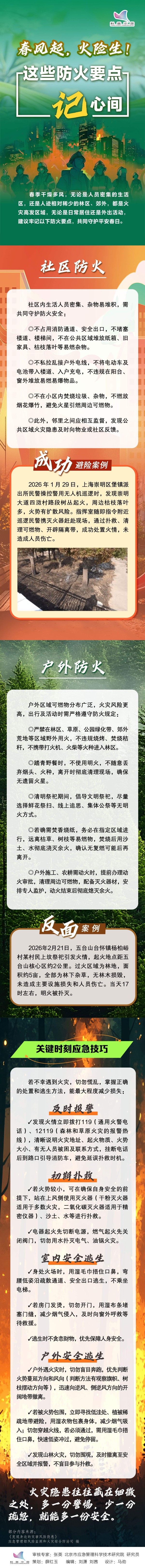 春风起,火险生!这些防火要点记心间
