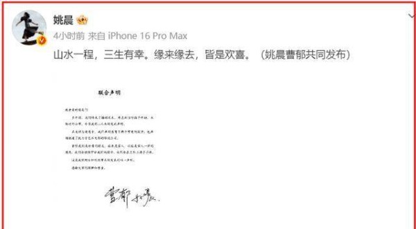 姚晨又离婚了,和前夫最后一次同框两人互不搭理,曾被曝多次出轨