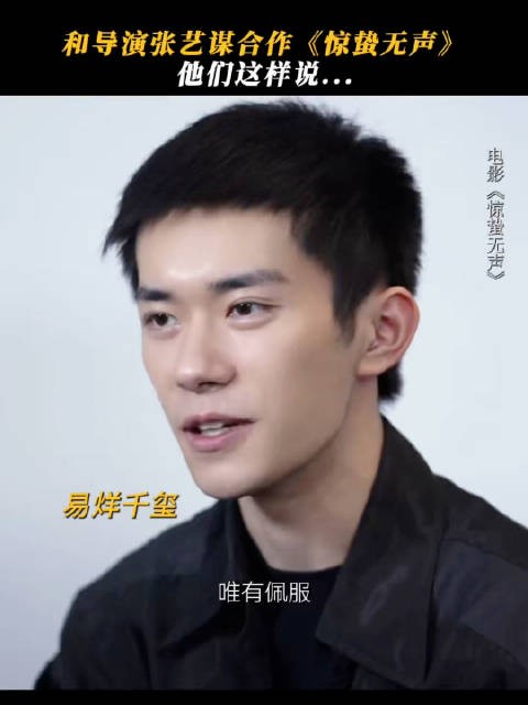 易烊千玺刘耀文等众星谈与张艺谋合作